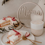 Holzkranz Mama