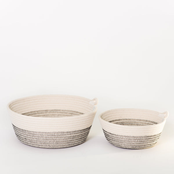 Schale aus Baumwolle - ivory - mkono