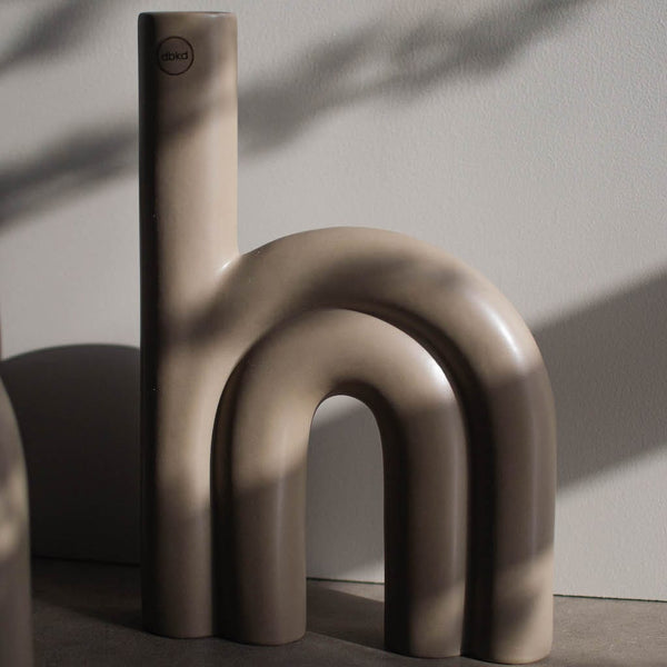 Vase Rope L dust