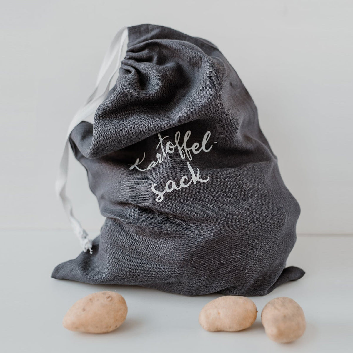 kartoffelsack aufbewahrung Kartoffelsack aus Leinen