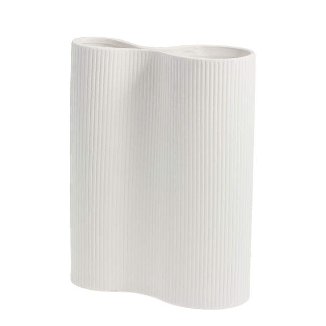Vase Bunn weiß Storefactory Skandi Design