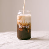 Hohes Trinkglas Coffee Lover